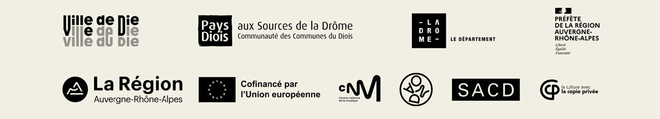 Financeurs Festival F(r)iction du réel 2026 - Théâtre Les Aires de Die