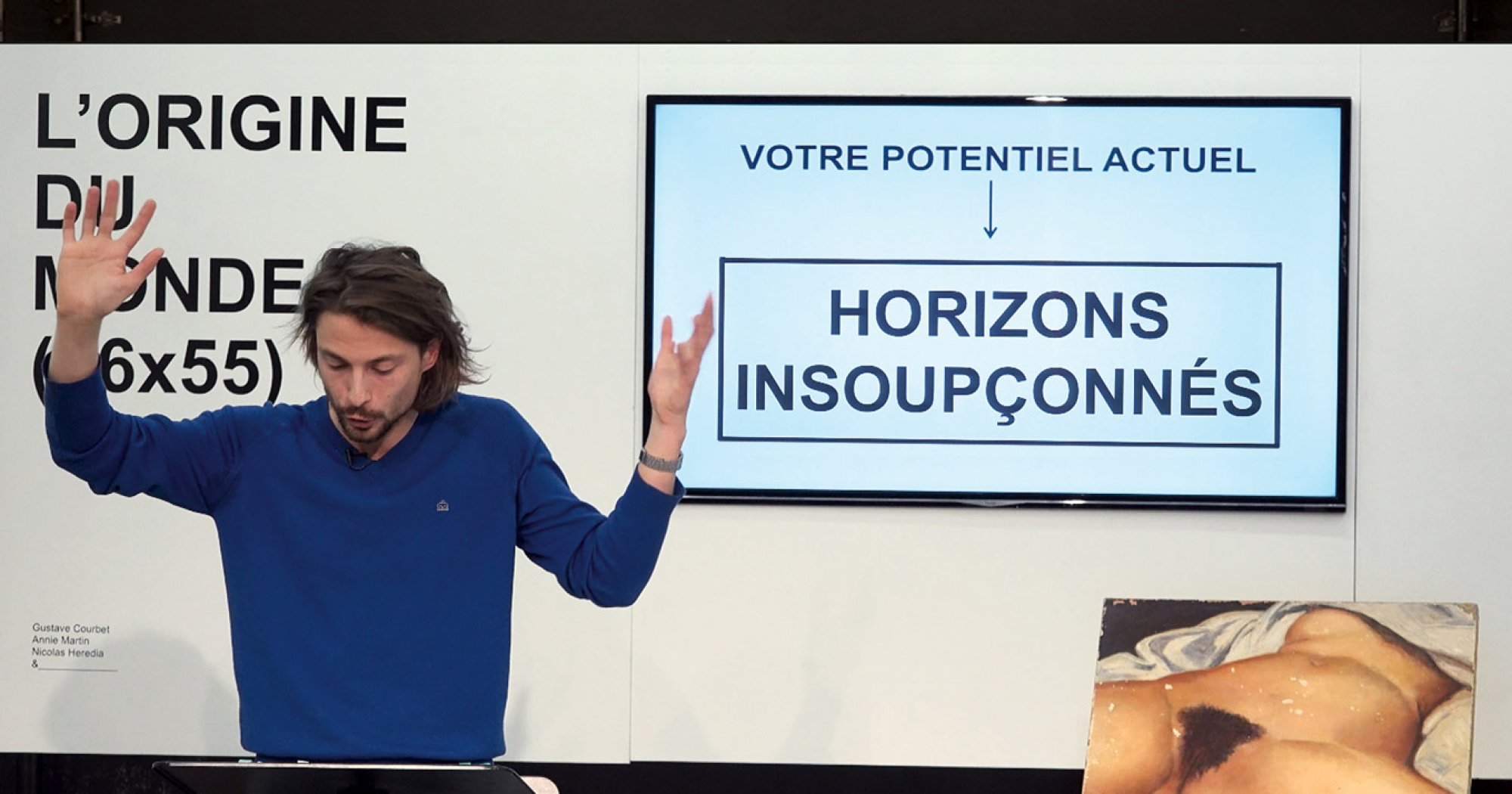 L'Origine du monde - Nicolas Heredia / La Vaste Entreprise - Théâtre Les Aires Die