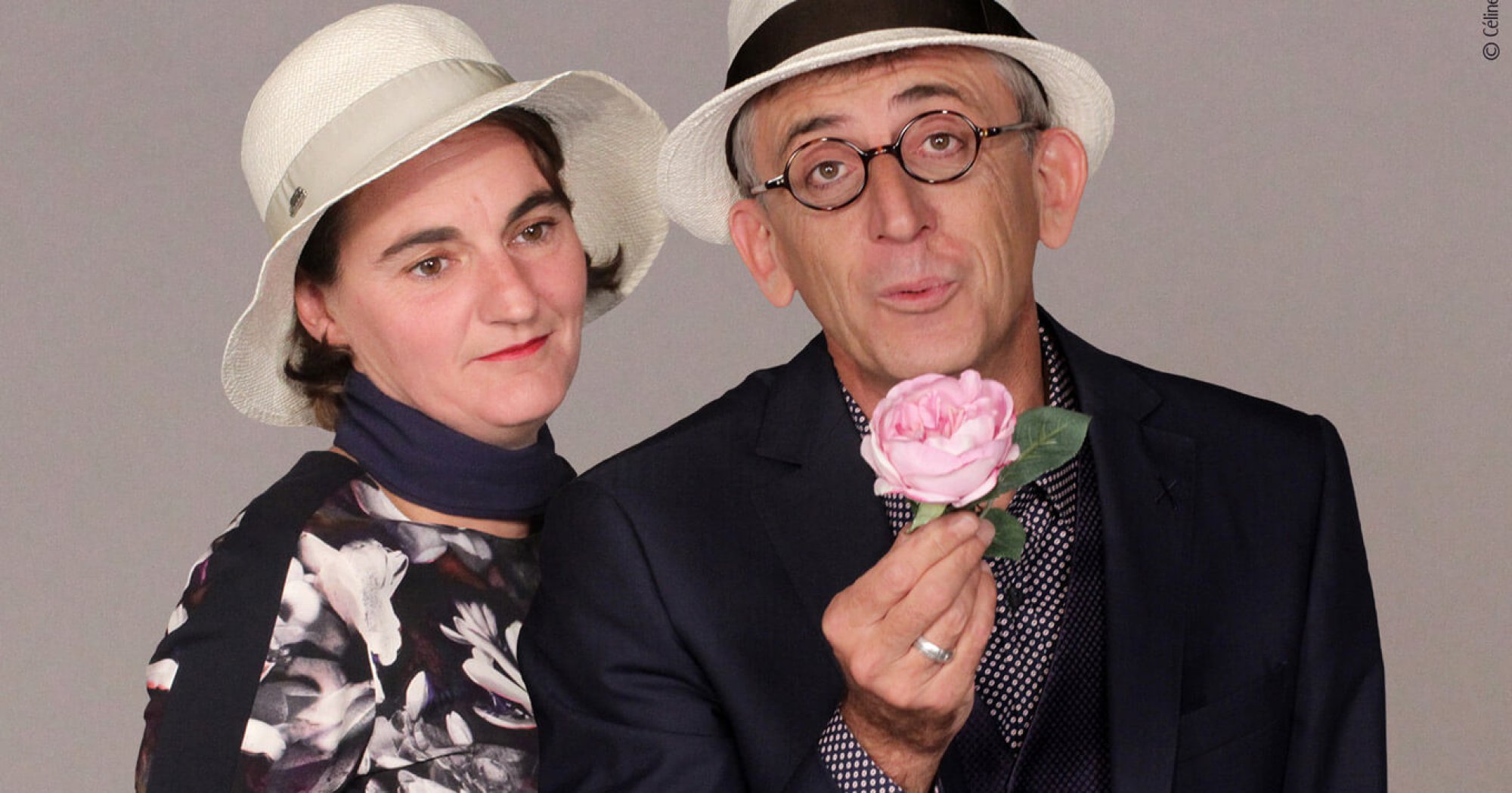 Cie L’Art Osé - Jacqueline et Marcel jouent l'Ours de Tchekhov - Théâtre Les Aires Die