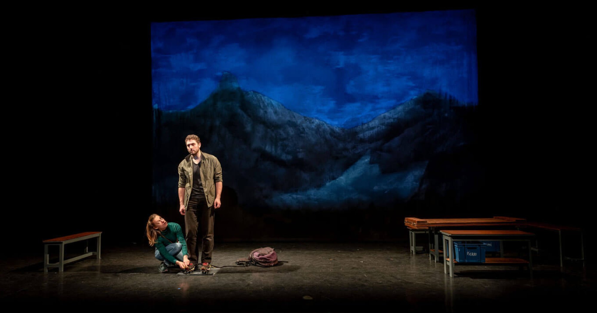 Mort d'une montagne - Cie Le Chant des Pistes - Théâtre Les Aires de Die