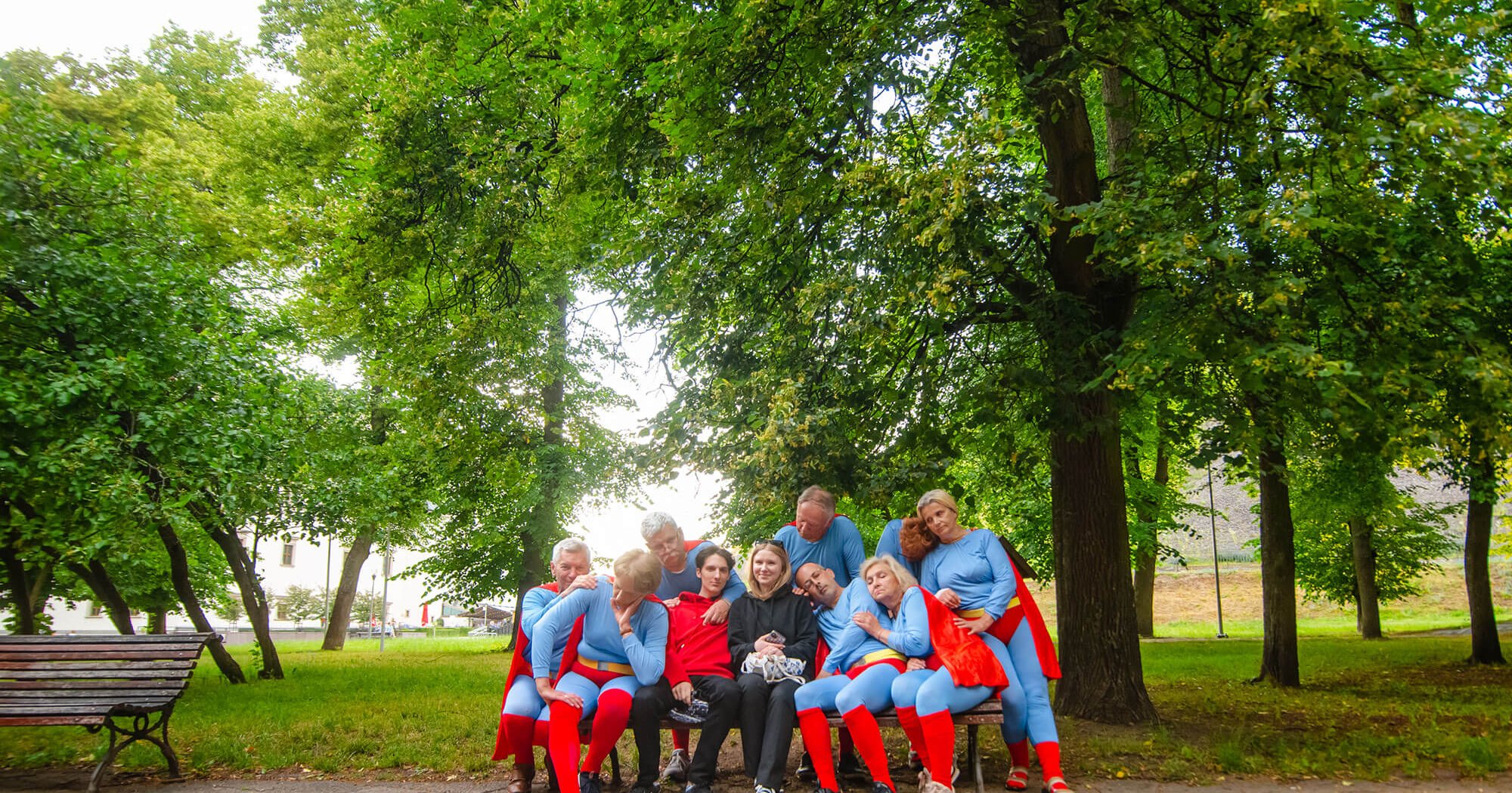 Blue tired heroes © Dainius Putinas