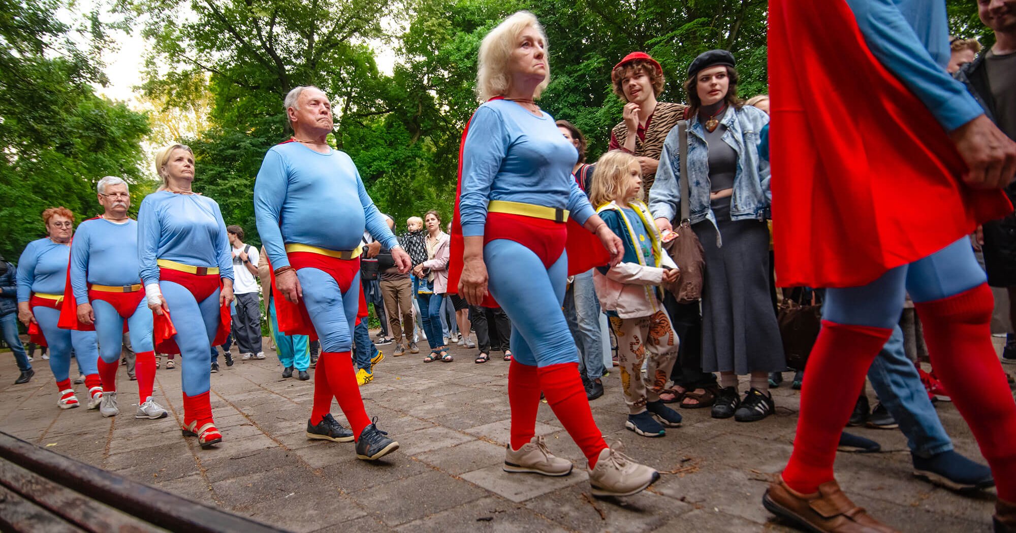 Blue tired heroes © Dainius Putinas